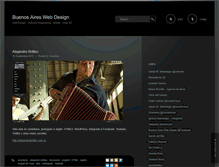 Tablet Screenshot of buenosaireswebdesign.com